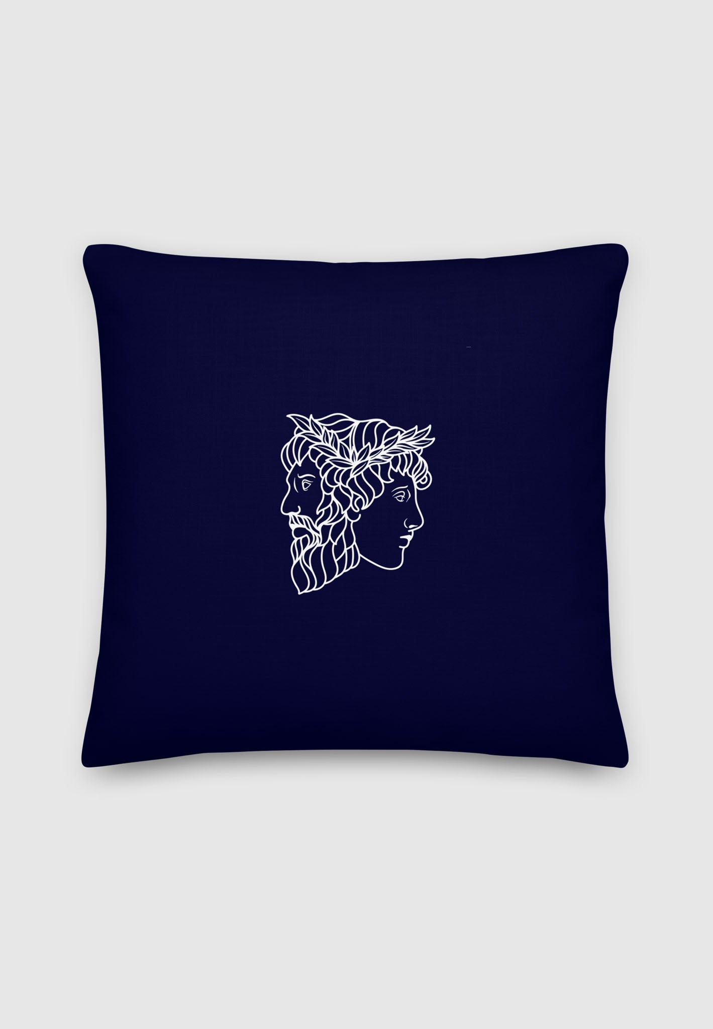 Godhead Logo Throw Pillow - Vēr Vīci