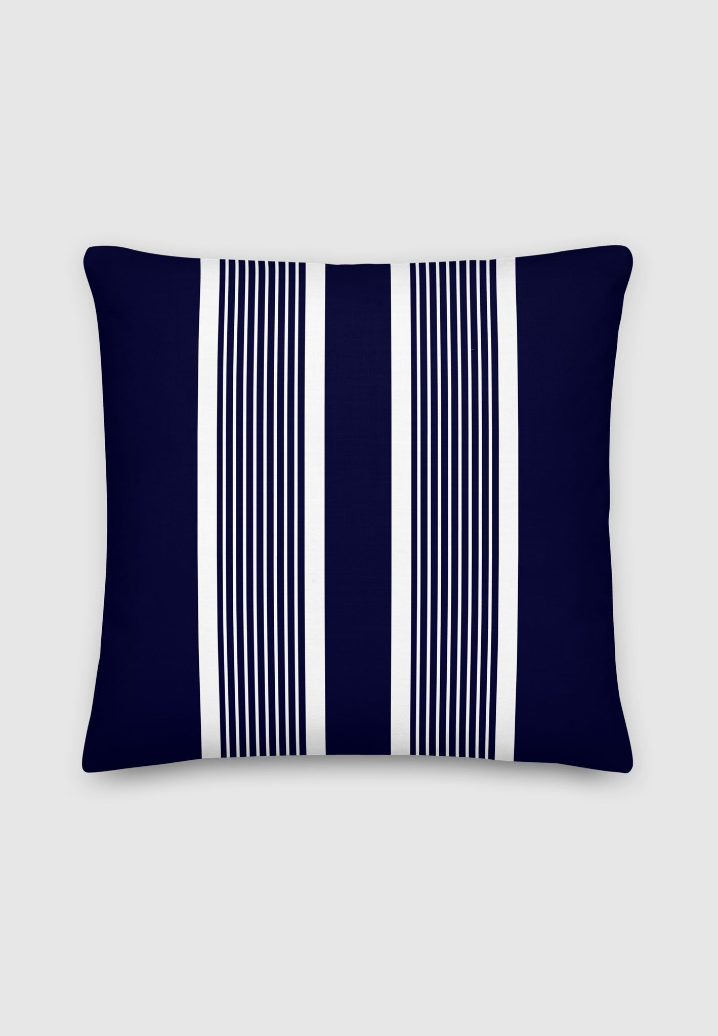 Nautical Striped Throw Pillow - Vēr Vīci