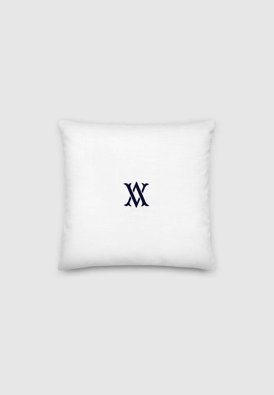 VV Monogrammed Throw Pillow - Vēr Vīci