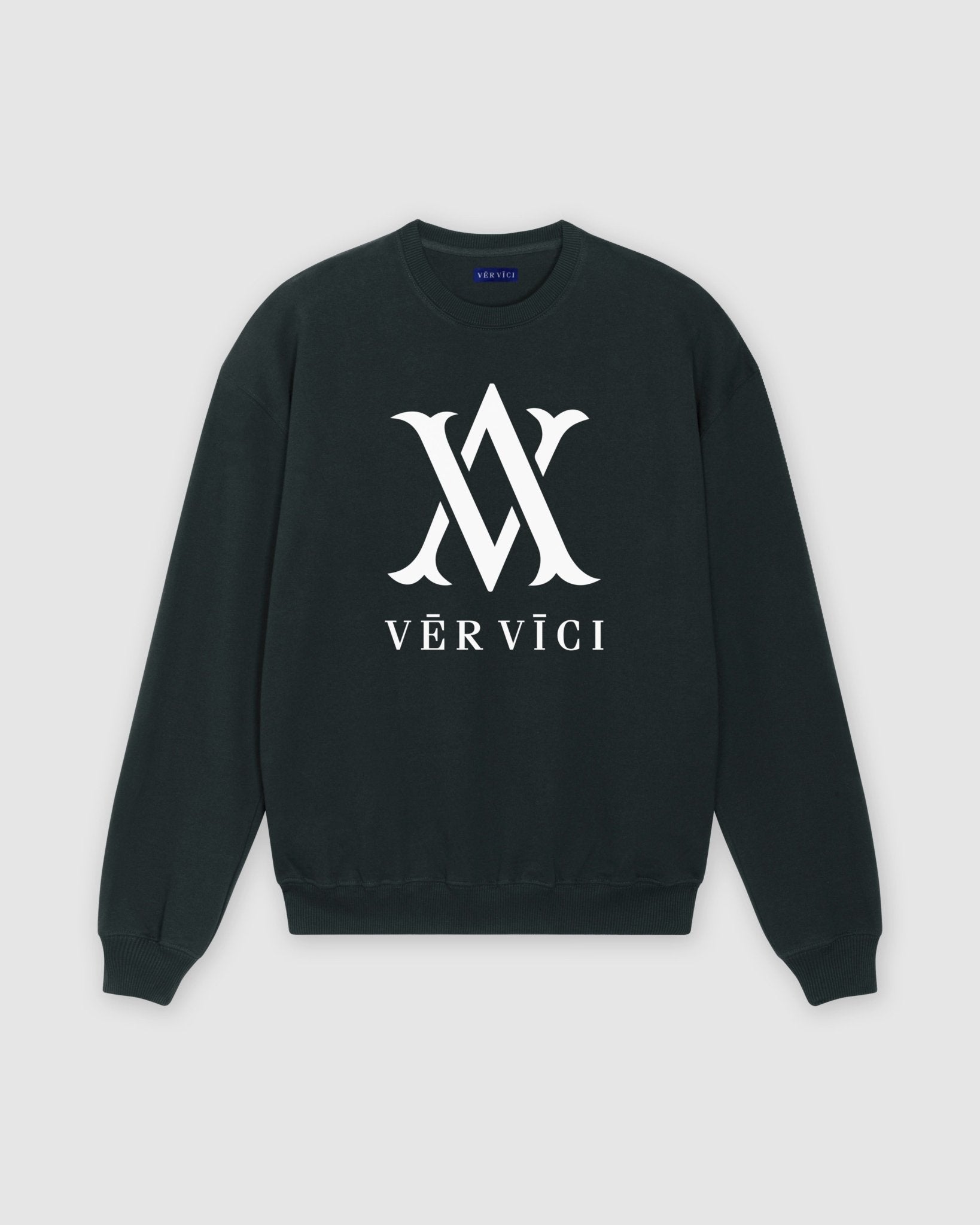 Relaxed Fit Monogram Crew - Vēr Vīci