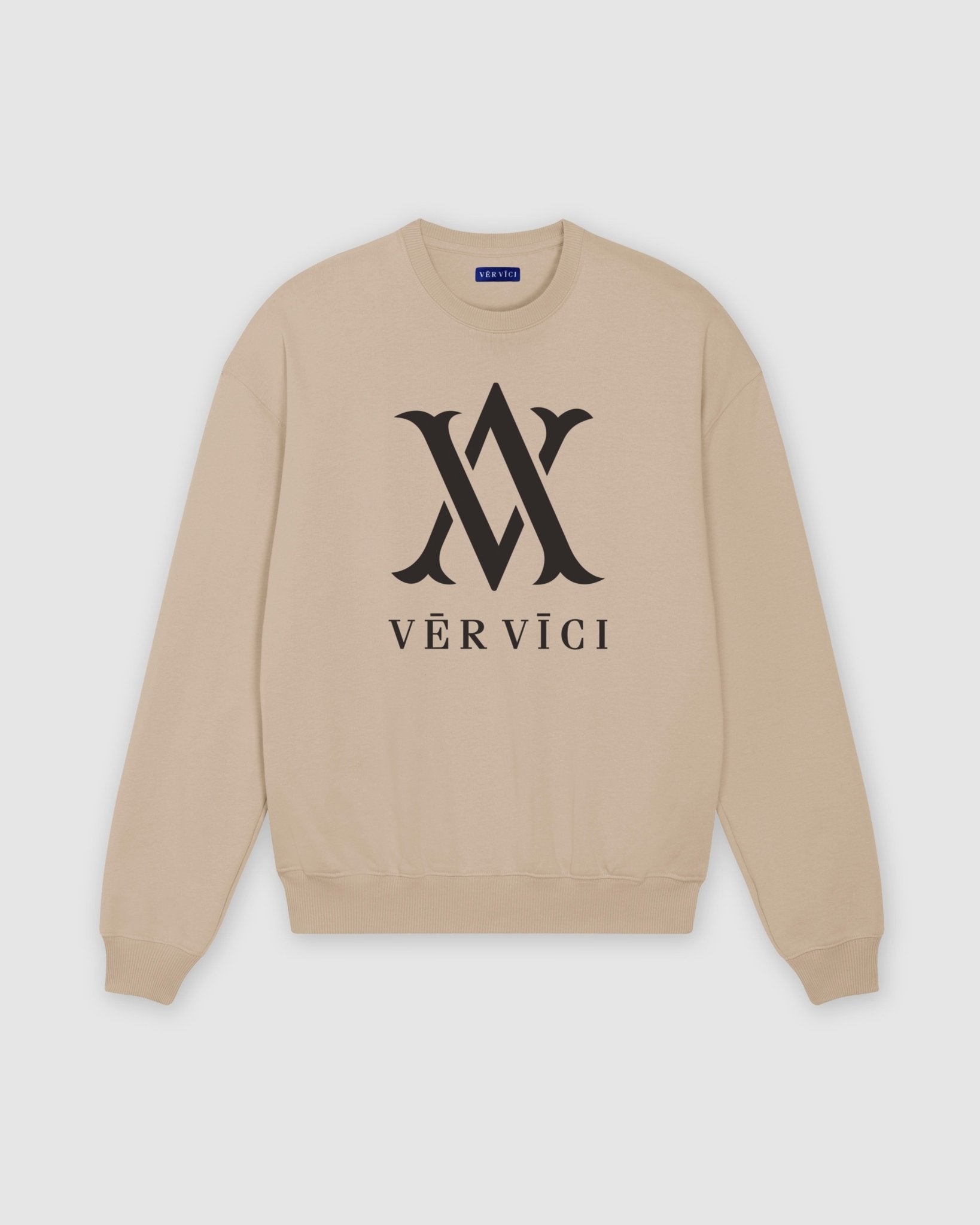 Relaxed Fit Monogram Crew - Vēr Vīci