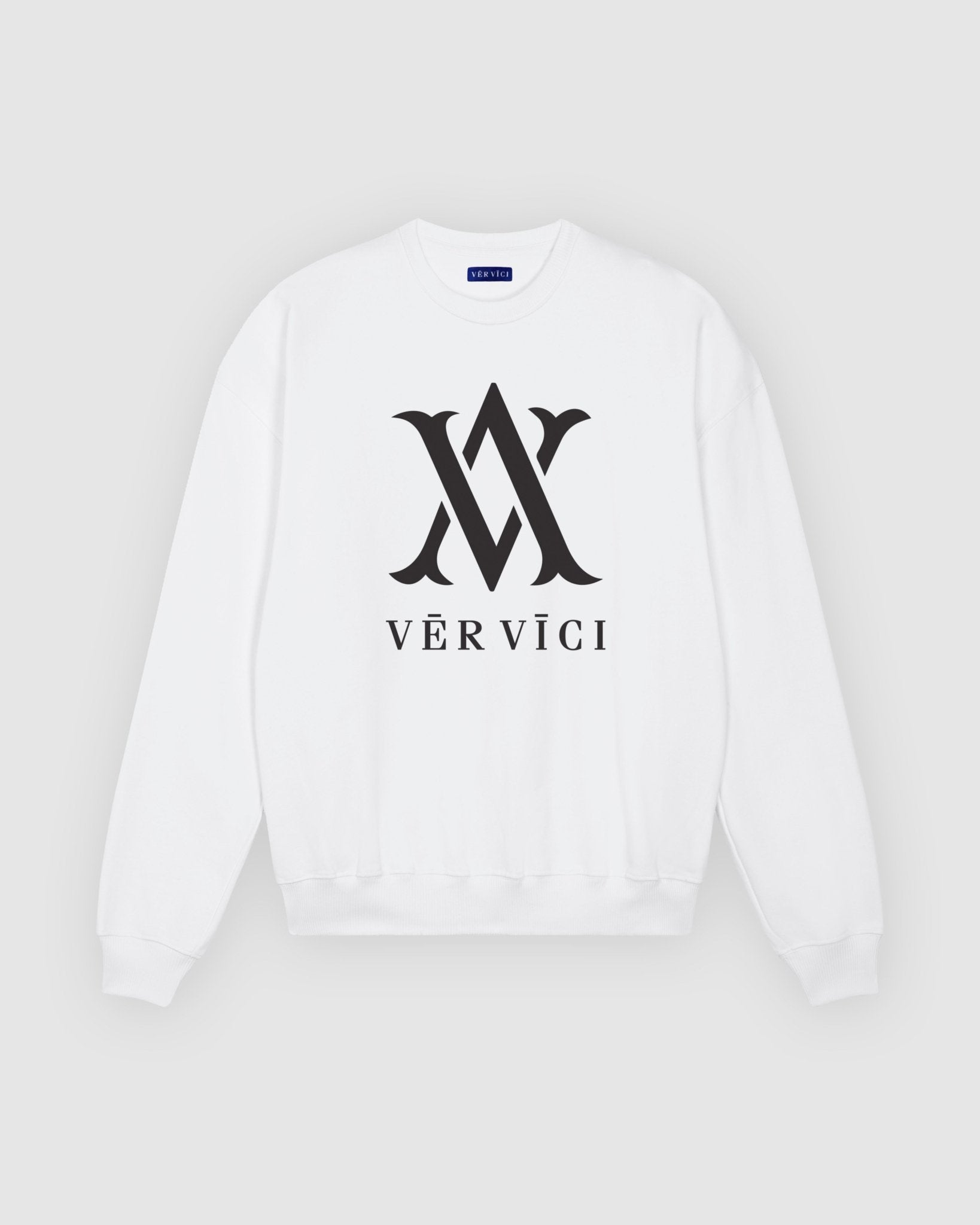 Relaxed Fit Monogram Crew - Vēr Vīci