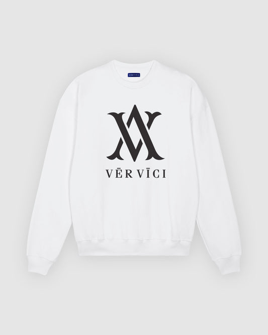 Relaxed Fit Monogram Crew - Vēr Vīci