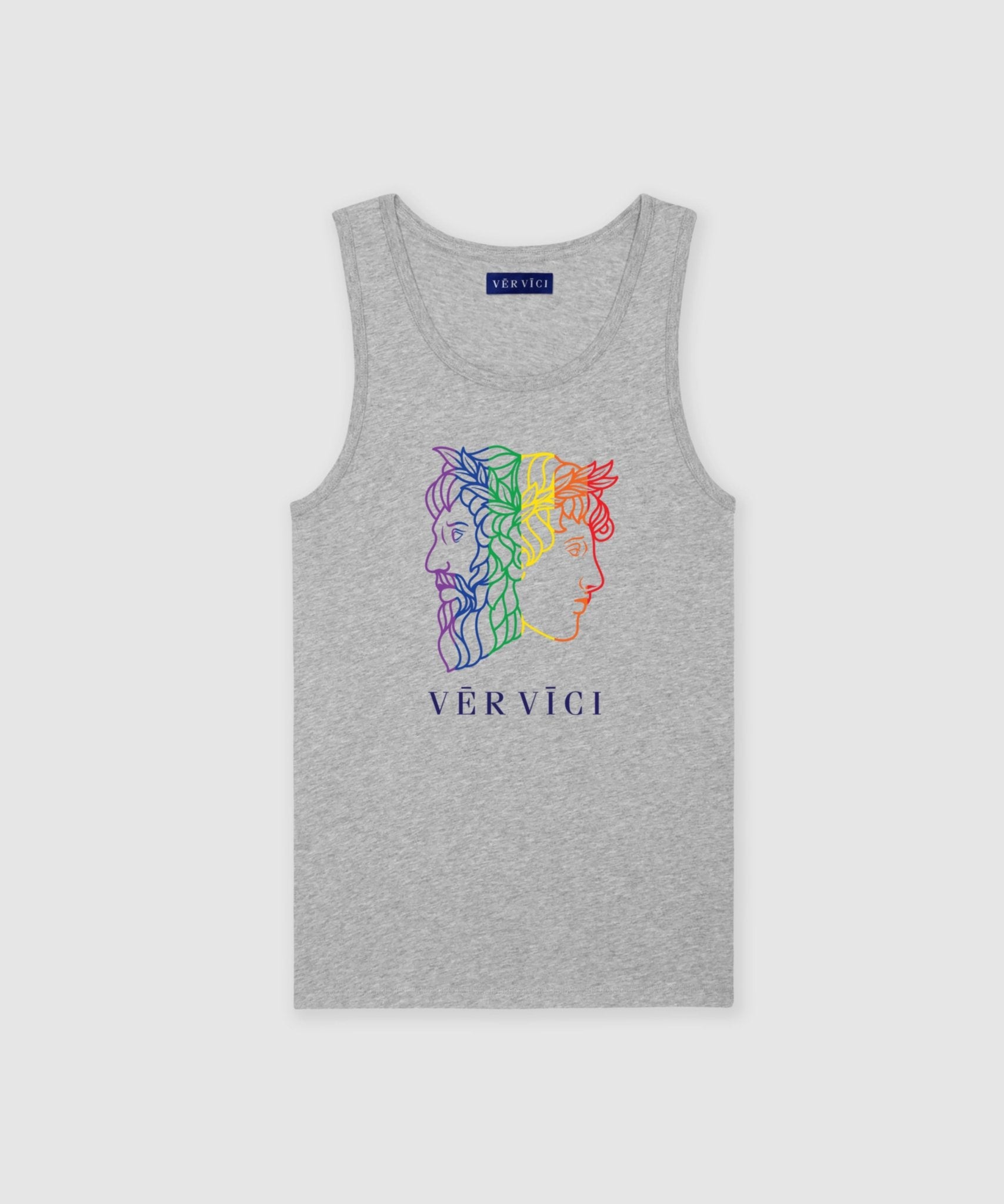 Sleeveless Organic Cotton Tank Top - Vēr Vīci | Online Store