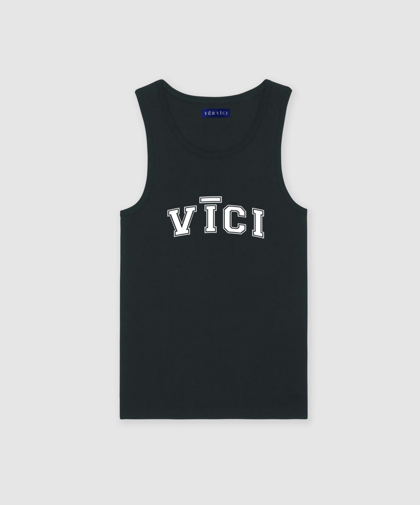 Sleeveless Organic Cotton Tank Top - Vēr Vīci | Online Store