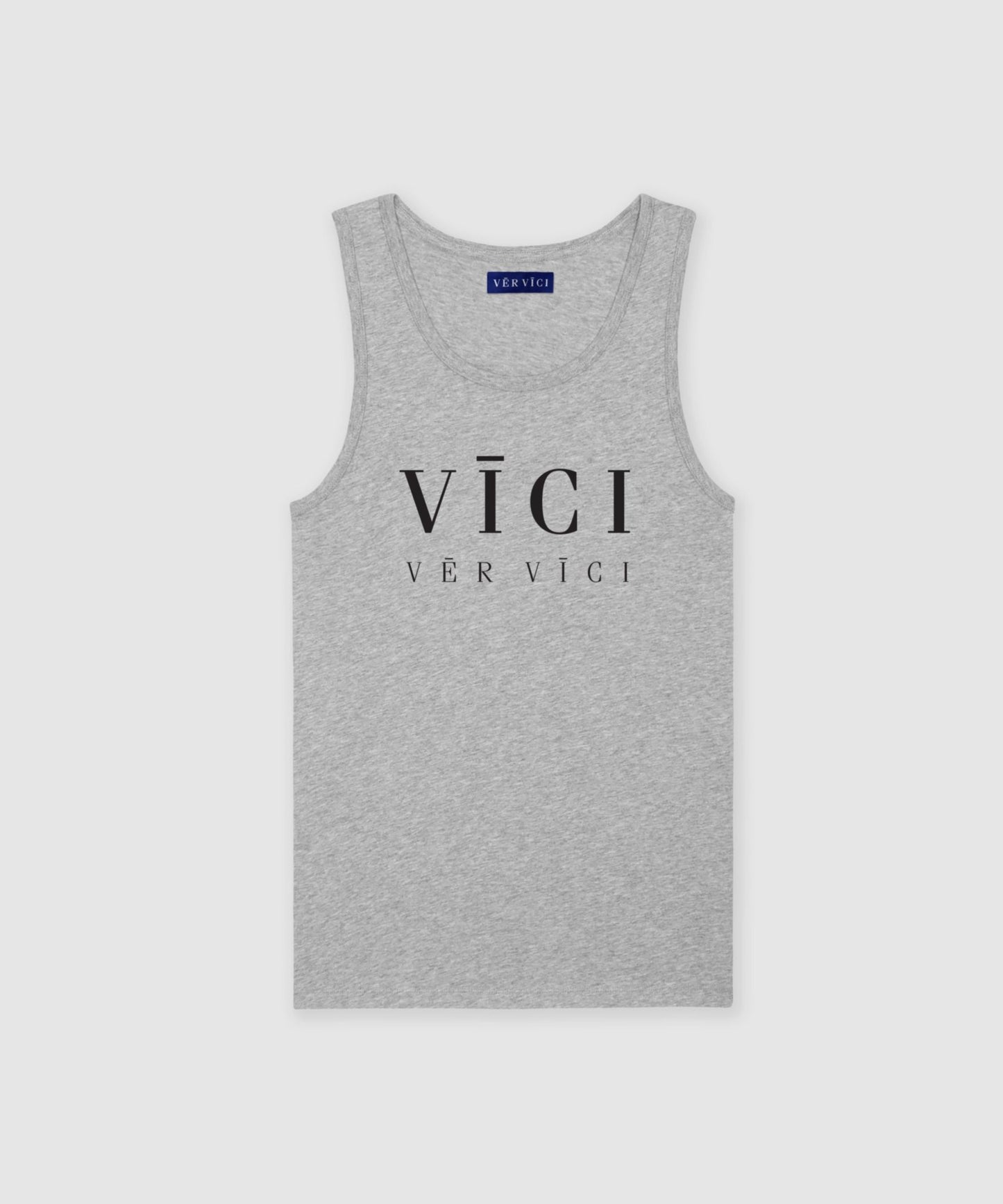 Sleeveless Organic Cotton Tank Top - Vēr Vīci | Online Store