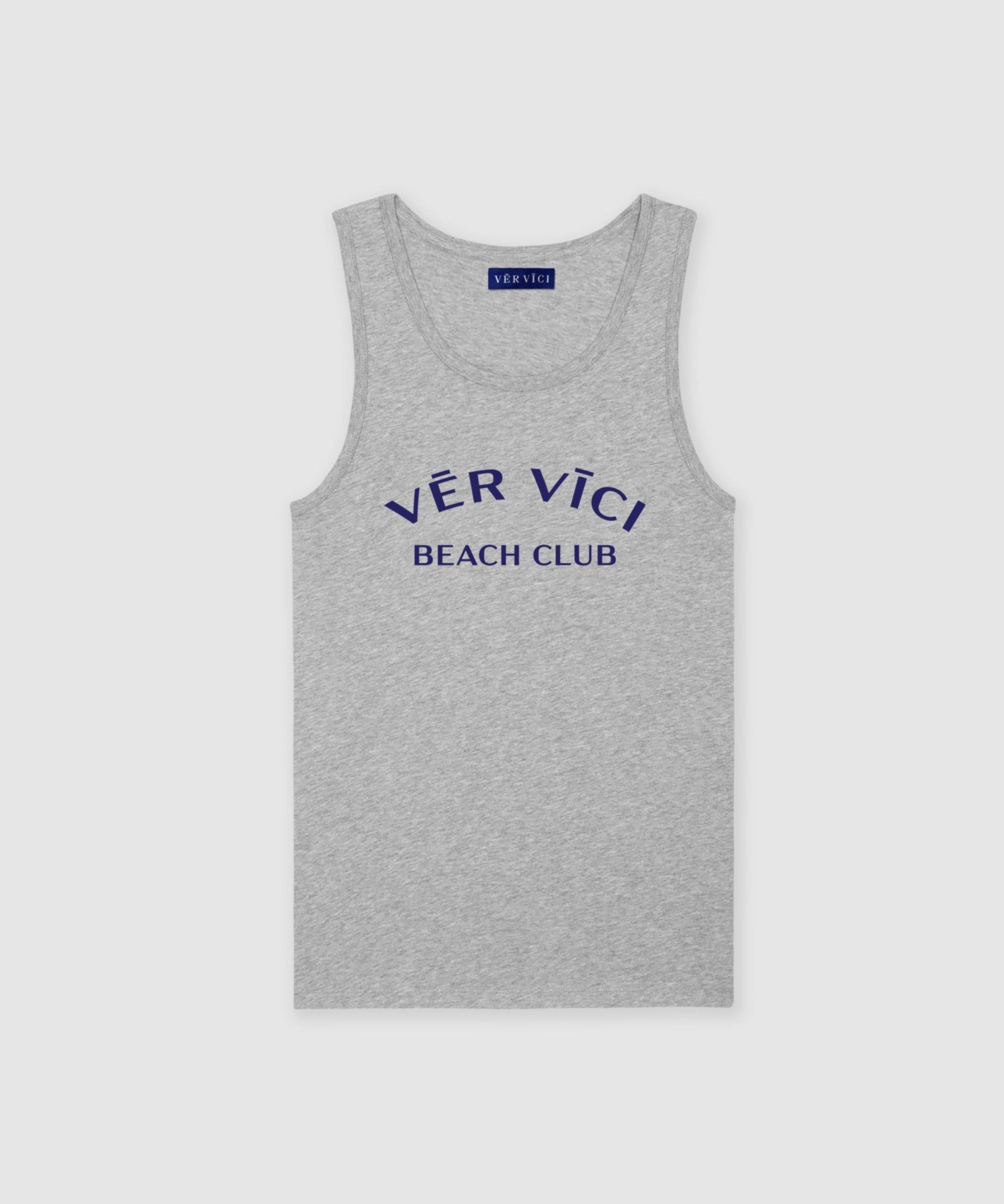 Sleeveless Organic Cotton Tank Top - Vēr Vīci | Online Store