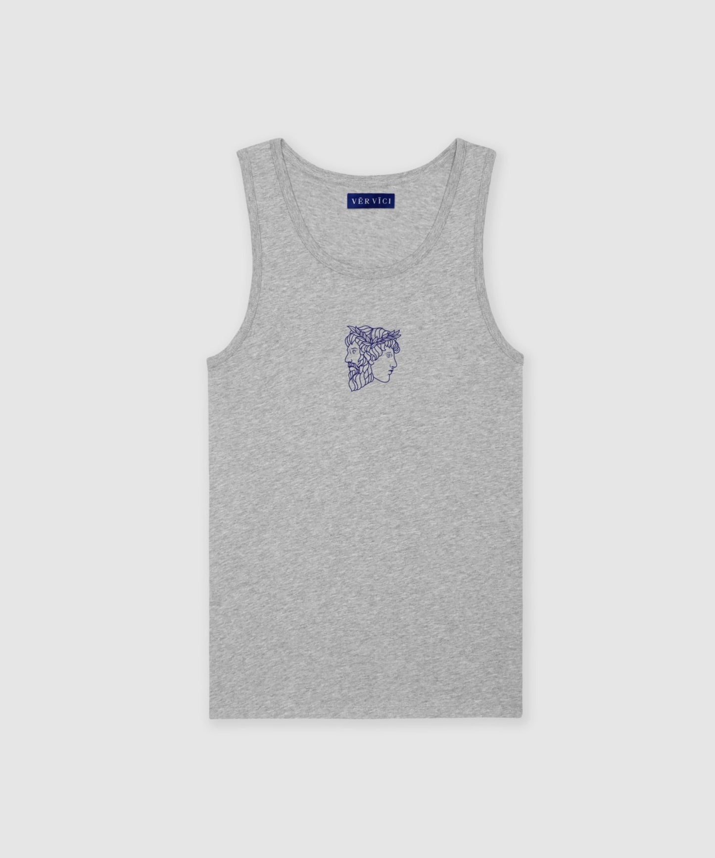 Sleeveless Organic Cotton Tank Top - Vēr Vīci | Online Store