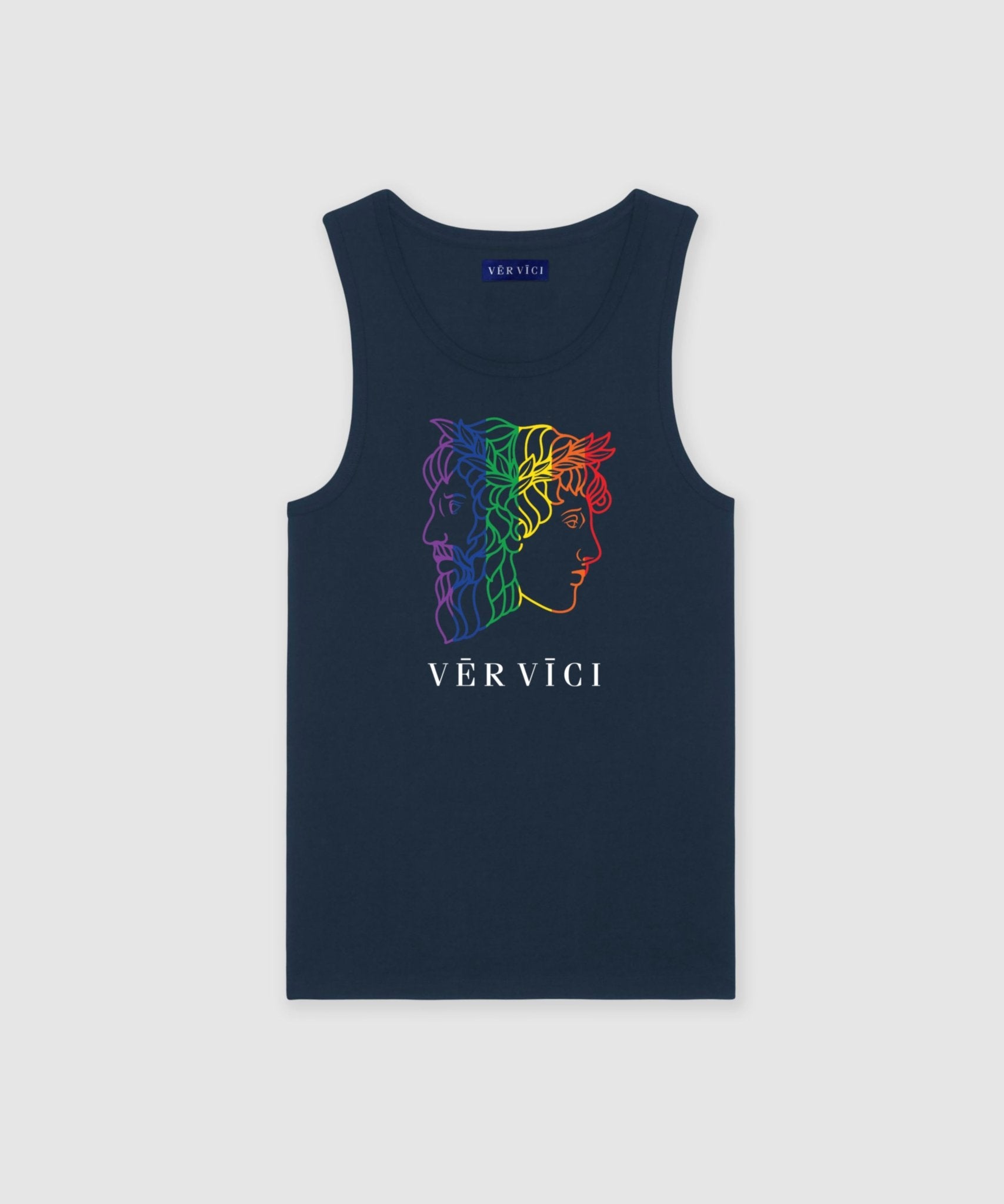 Sleeveless Organic Cotton Tank Top - Vēr Vīci | Online Store