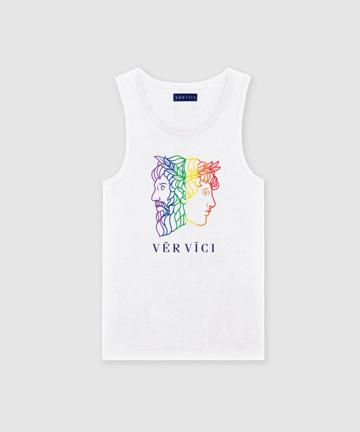 Sleeveless Organic Cotton Tank Top - Vēr Vīci | Online Store