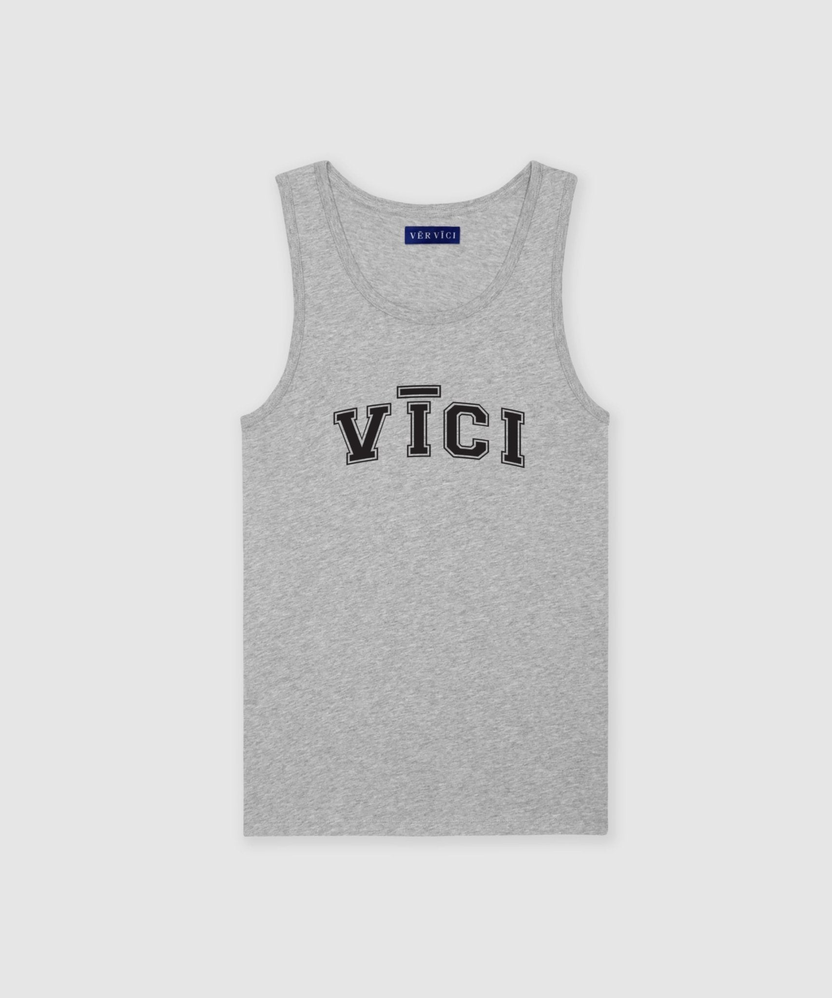 Sleeveless Organic Cotton Tank Top - Vēr Vīci | Online Store