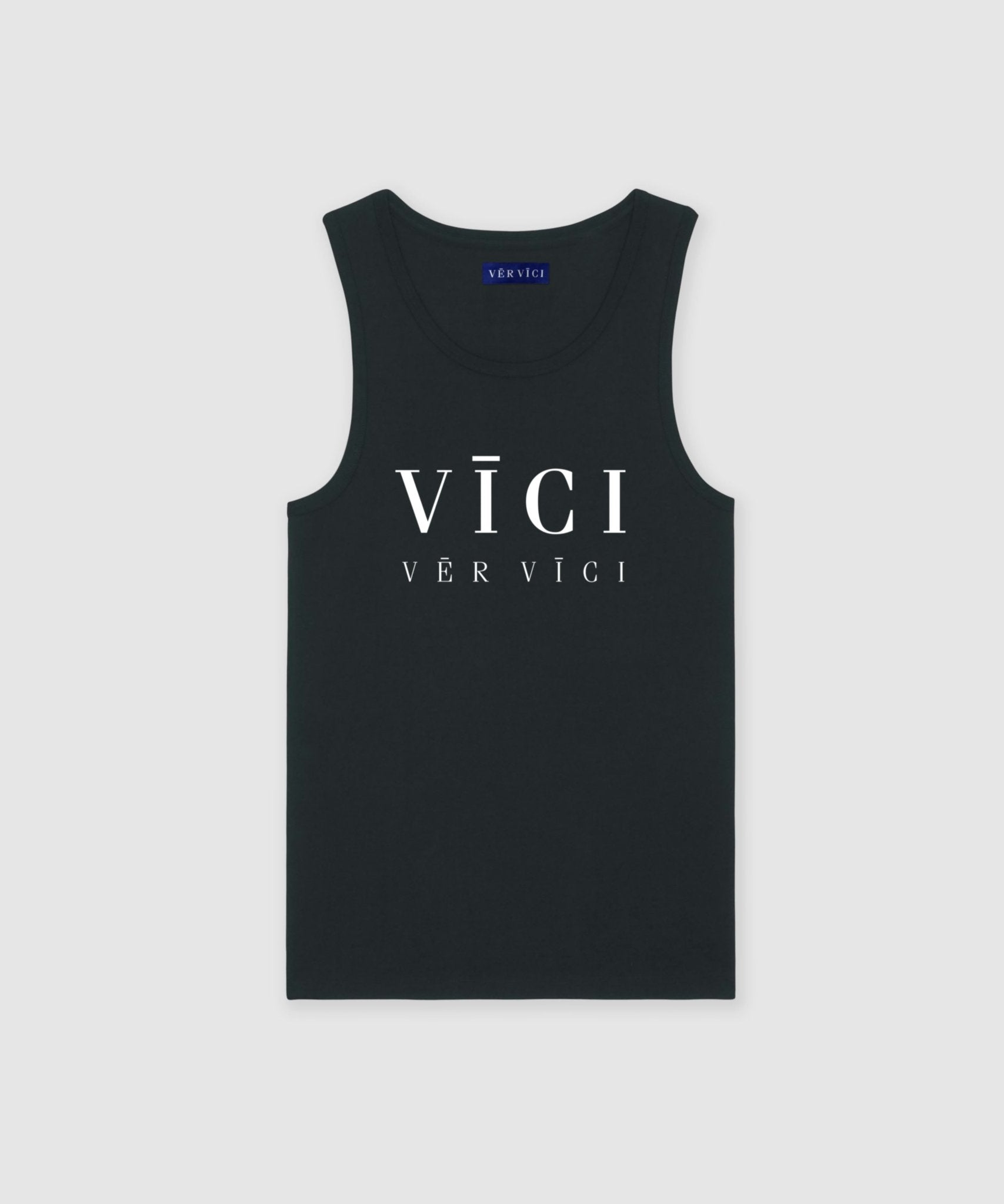 Sleeveless Organic Cotton Tank Top - Vēr Vīci | Online Store