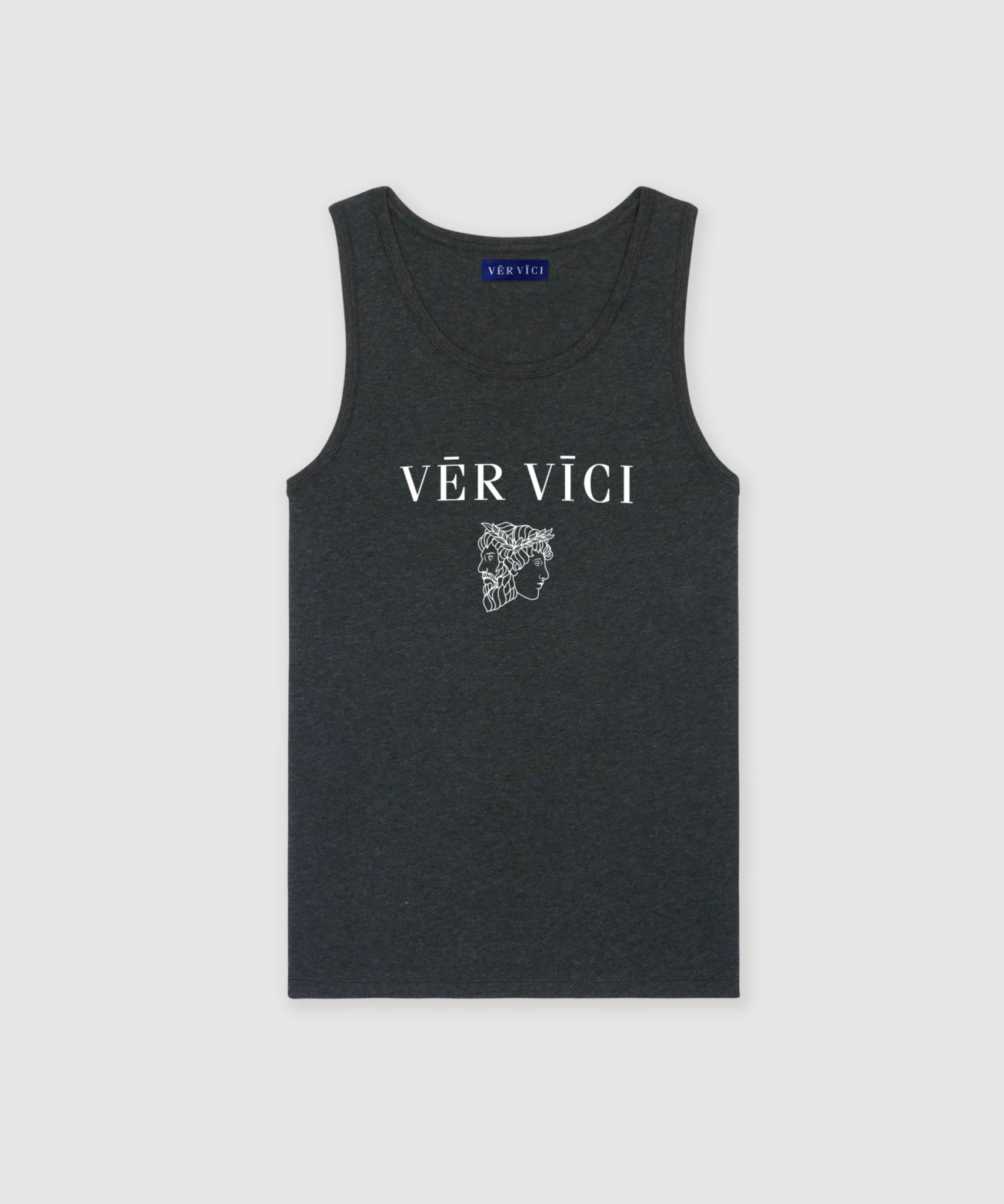 Sleeveless Organic Cotton Tank Top - Vēr Vīci | Online Store