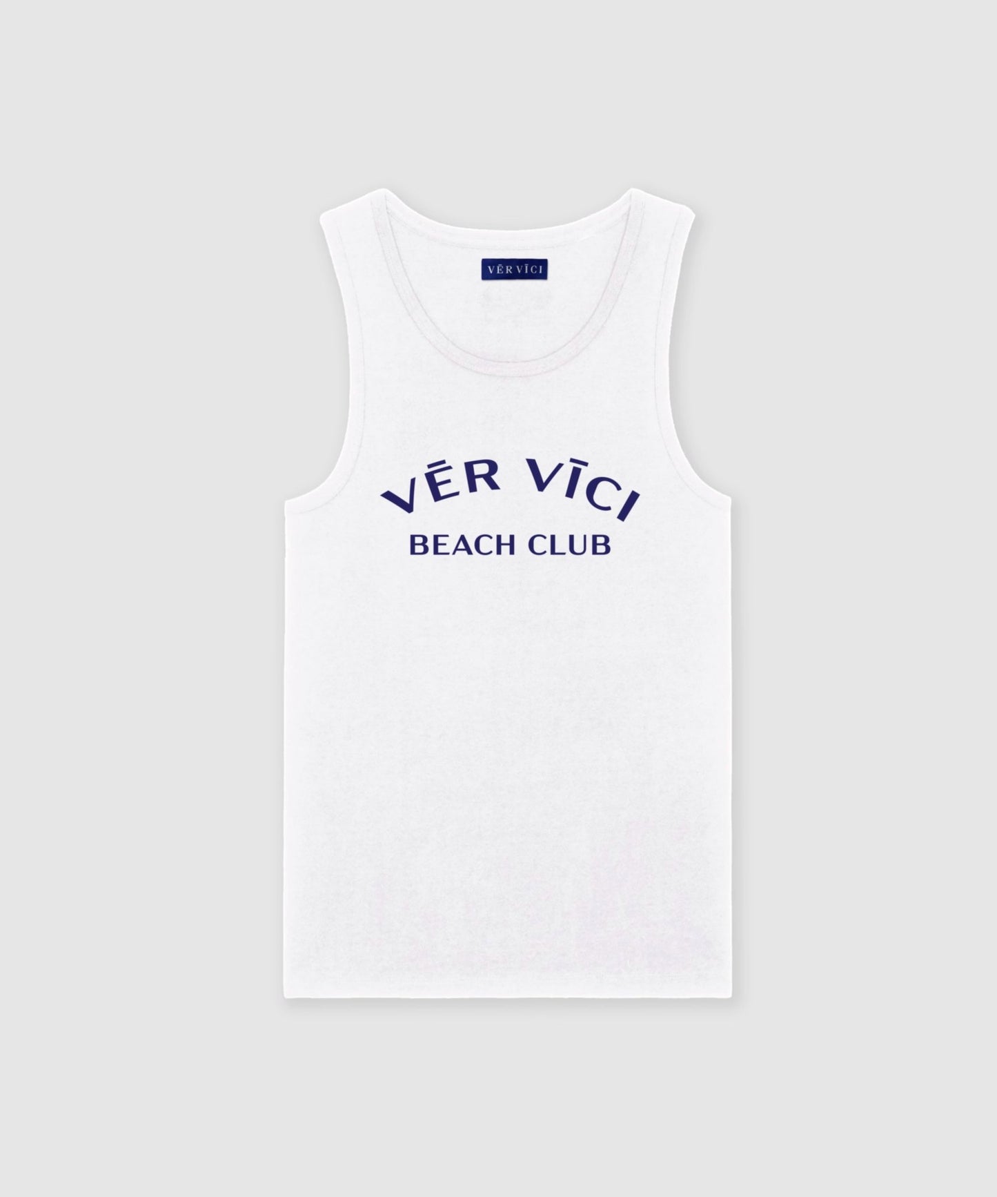 Sleeveless Organic Cotton Tank Top - Vēr Vīci | Online Store