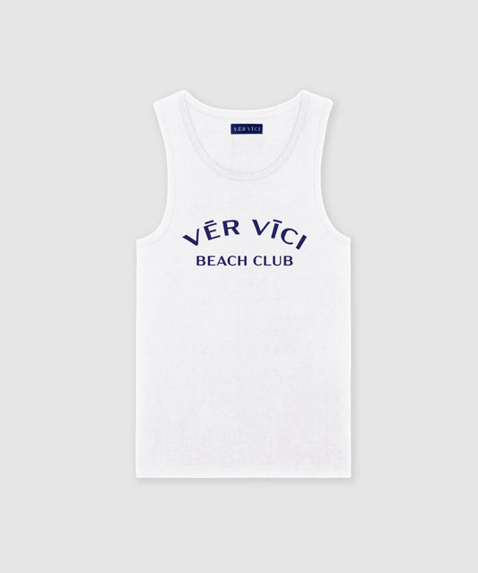 Sleeveless Organic Cotton Tank Top - Vēr Vīci | Online Store