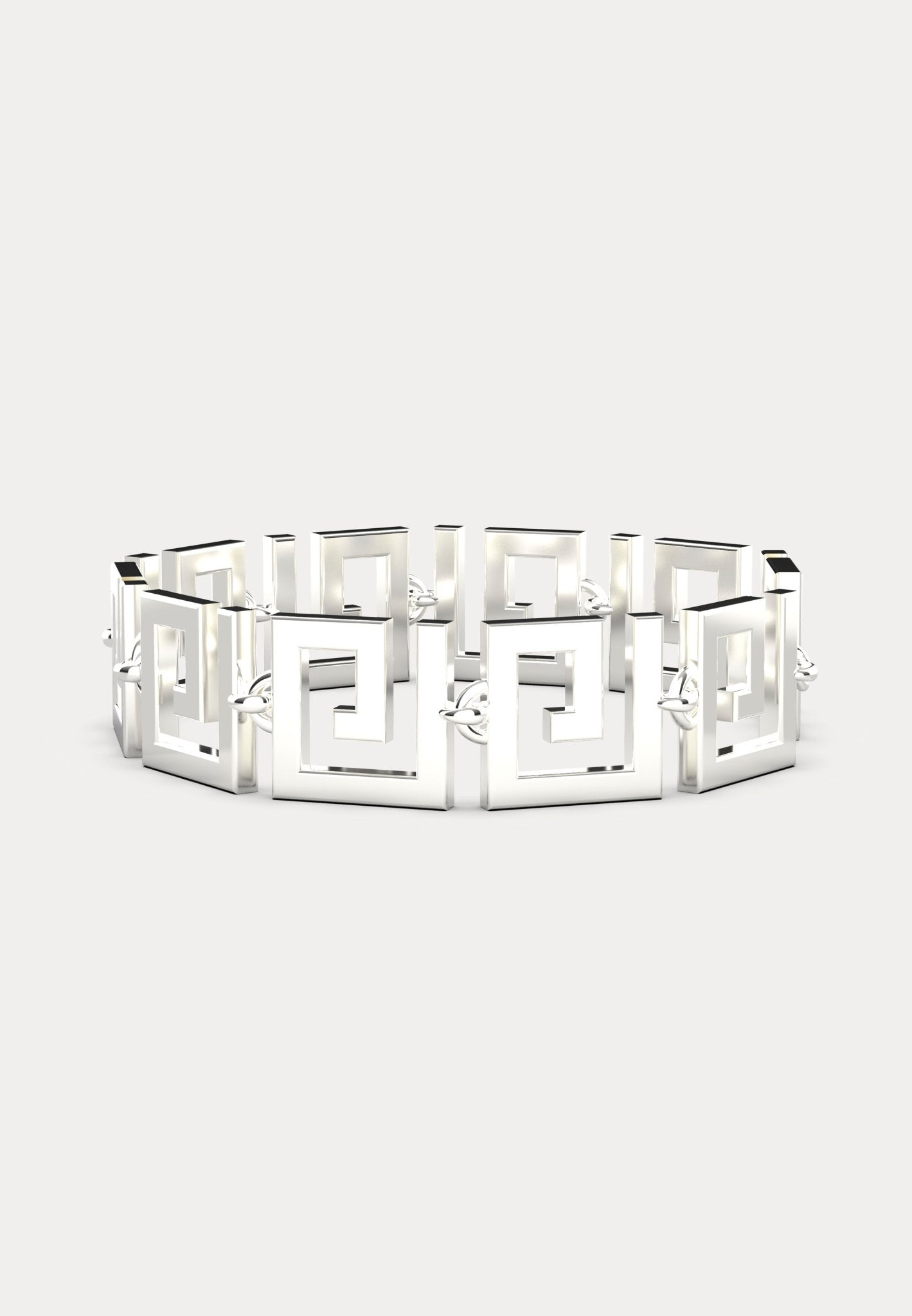 Sterling Silver Linked Bracelet - Vēr Vīci | Online Store